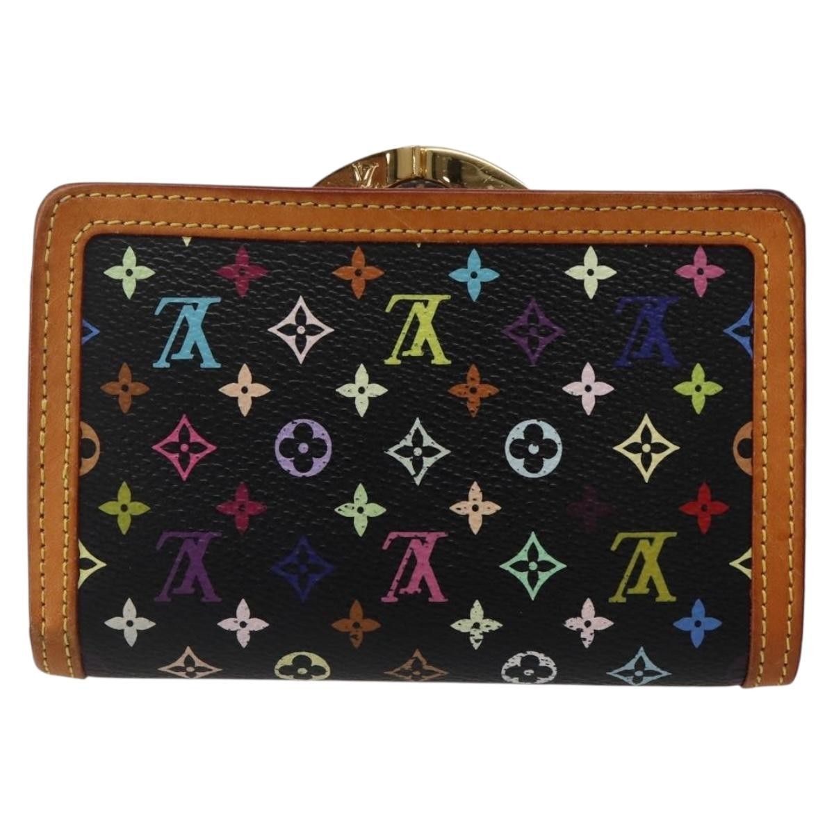 Louis Vuitton Portefeuille Viennois Monogram Canvas Multicolour Canvas Wallets Accessory (Authentic Pre-Loved)