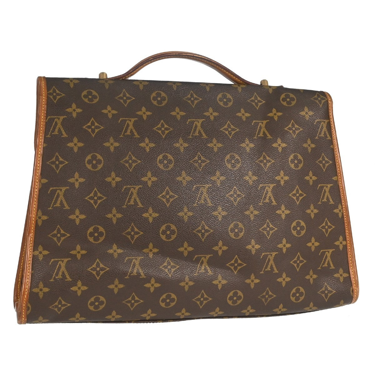 Louis Vuitton Louis Vuitton Beverly Briefcase Monogram Canvas Brown Canvas Briefcase Bag (Pre-Loved)