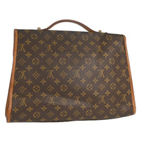 Louis Vuitton Louis Vuitton Beverly Briefcase Monogram Canvas Brown Canvas Briefcase Bag (Pre-Loved)