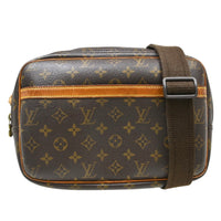 Louis Vuitton Reporter Bag Monogram Canvas Brown Canvas Shoulder Bag Bag (Authentic Pre-Loved)