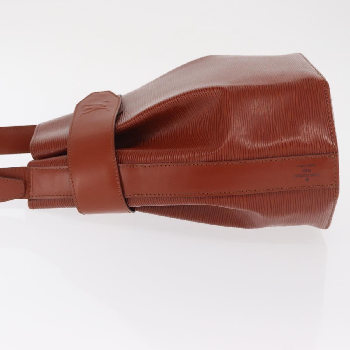 Louis Vuitton Vintage Sac D'epaule Handbag Epi Leather Brown Leather Shoulder Bag Bag (Authentic Pre-Loved)