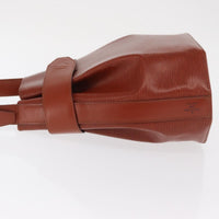 Louis Vuitton Vintage Sac D'epaule Handbag Epi Leather Brown Leather Shoulder Bag Bag (Authentic Pre-Loved)