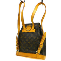 Louis Vuitton Vintage Montsouris Backpack Monogram Canvas Brown Canvas Backpack Bag (Pre-Loved)