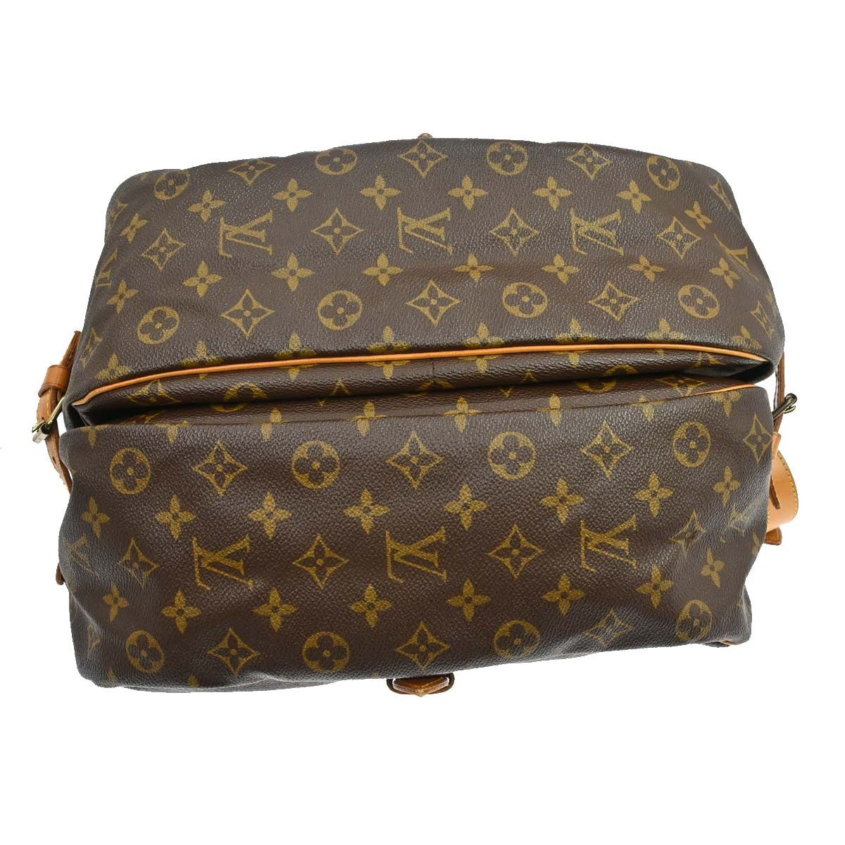 Louis Vuitton Louis Vuitton Saumur Messenger Bag Monogram Canvas Brown Canvas Handbag (Authentic Pre-Loved)