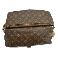 Louis Vuitton Louis Vuitton Saumur Messenger Bag Monogram Canvas Brown Canvas Handbag (Authentic Pre-Loved)