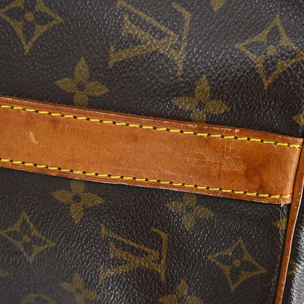 Louis Vuitton Louis Vuitton Keepall Bandouliere Bag Monogram Canvas Brown Canvas Travel Bag Bag (Pre-Loved)
