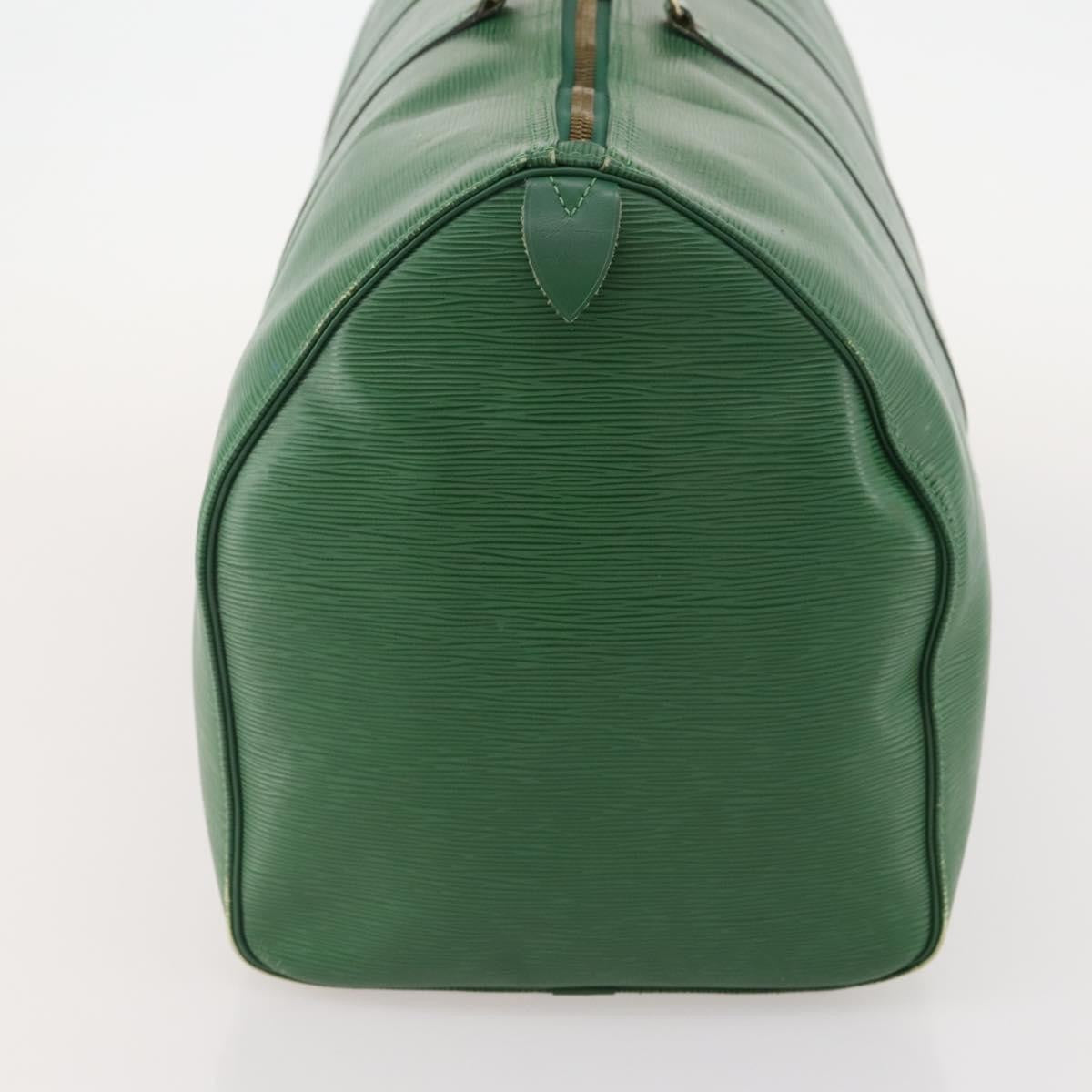 Louis Vuitton Louis Vuitton Keepall Bag Epi Leather Green Leather Travel Bag Bag (Pre-Loved)
