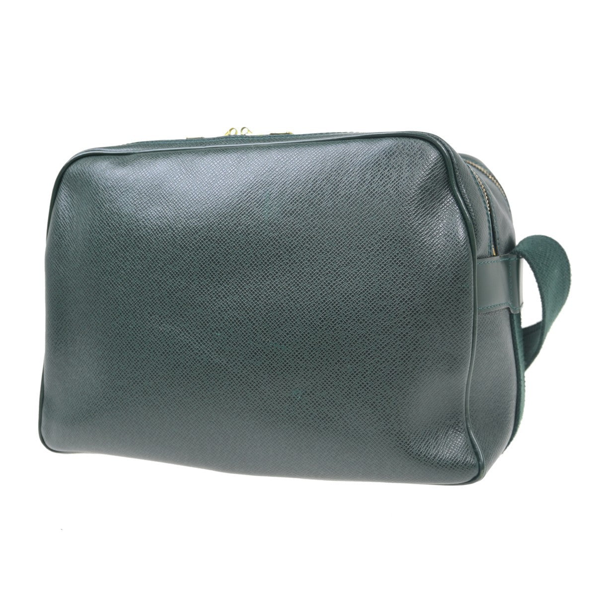 Louis Vuitton Louis Vuitton Reporter Bag Taiga Leather Green Leather Shoulder Bag Bag (Pre-Loved)