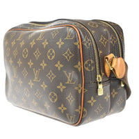 Louis Vuitton Reporter Bag Monogram Canvas Brown Canvas Shoulder Bag Bag (Authentic Pre-Loved)