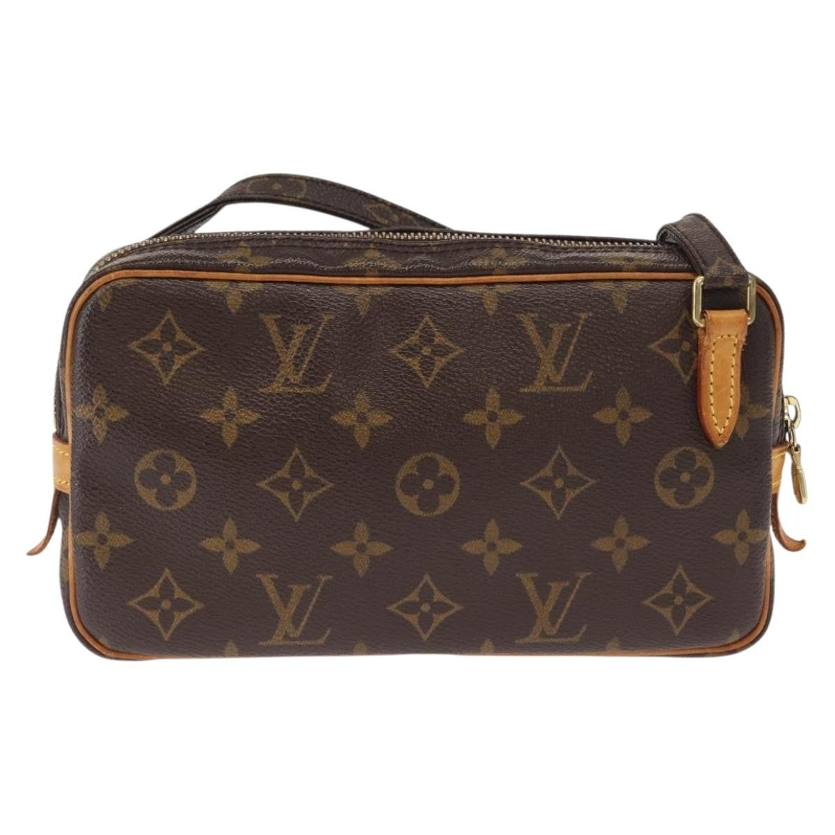 Louis Vuitton Pochette Marly Bandouliere Bag Monogram Canvas Brown Canvas Shoulder Bag Bag (Pre-Loved)