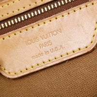 Louis Vuitton Cabas Mezzo Monogram Canvas Brown Canvas Tote Bag Bag (Authentic Pre-Loved)