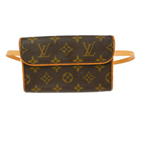 Louis Vuitton Louis Vuitton Florentine Waist Bag Monogram Canvas Brown Canvas Clutche & Pouche Bag (Pre-Loved)