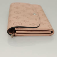 Louis Vuitton Iris Wallet Mahina Leather Pink Leather Wallets Accessory (Authentic Pre-Loved)