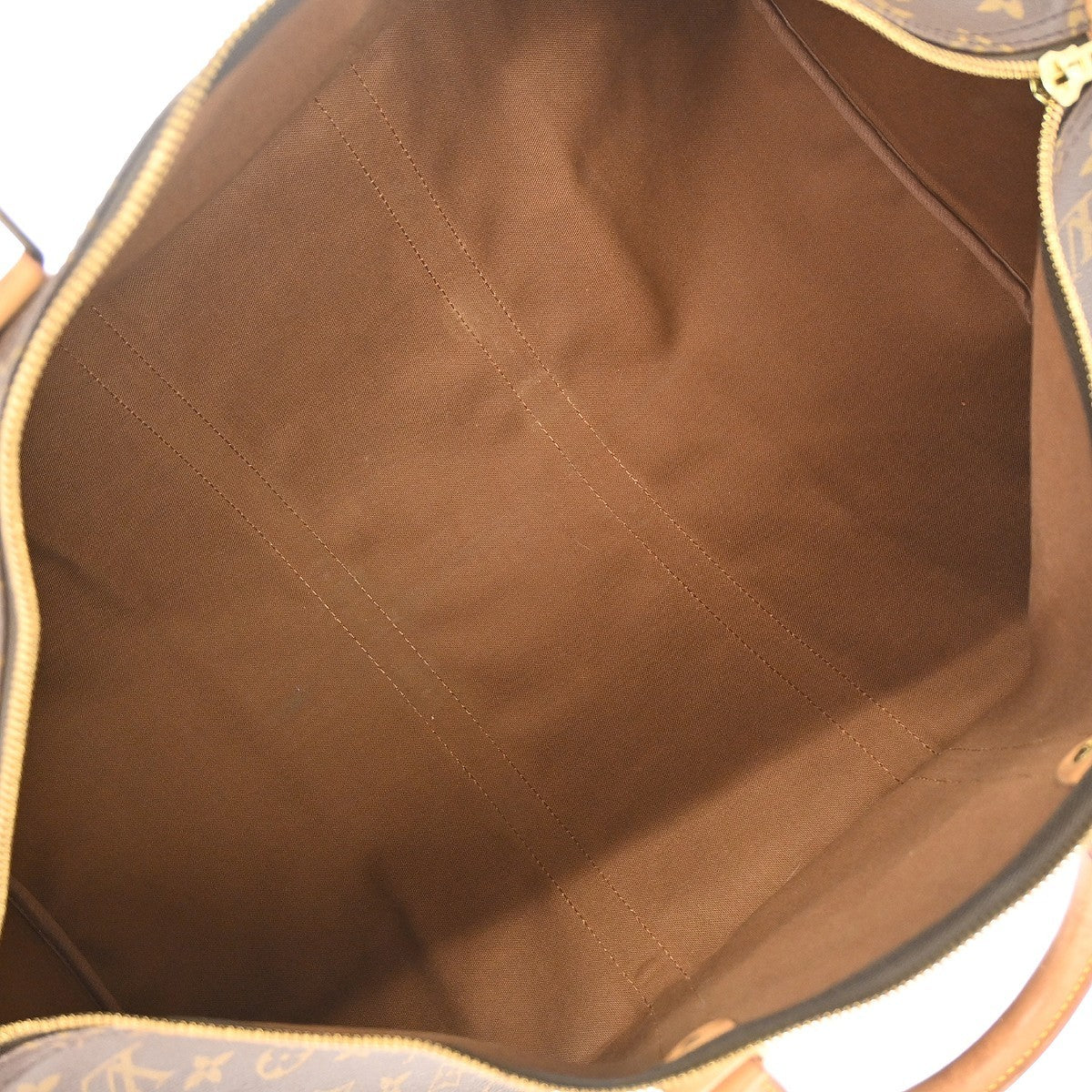 Louis Vuitton Louis Vuitton Keepall Bag Monogram Canvas Brown Canvas Travel Bag Bag (Pre-Loved)