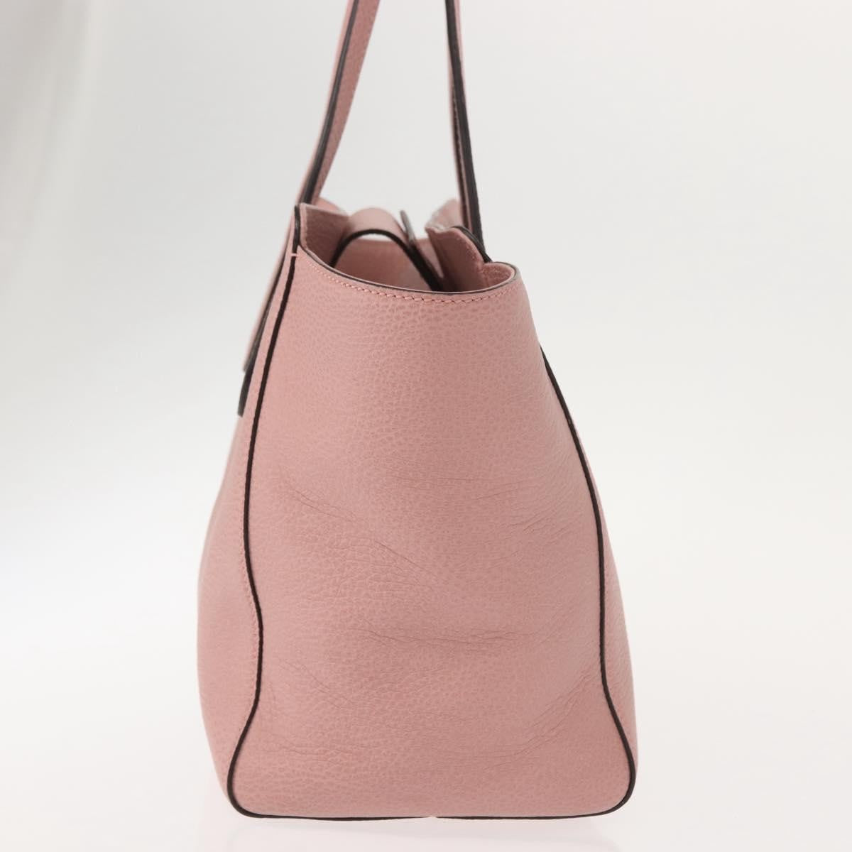 Gucci Gucci Swing Tote Leather Pink Leather Tote Bag Bag (Pre-Loved)
