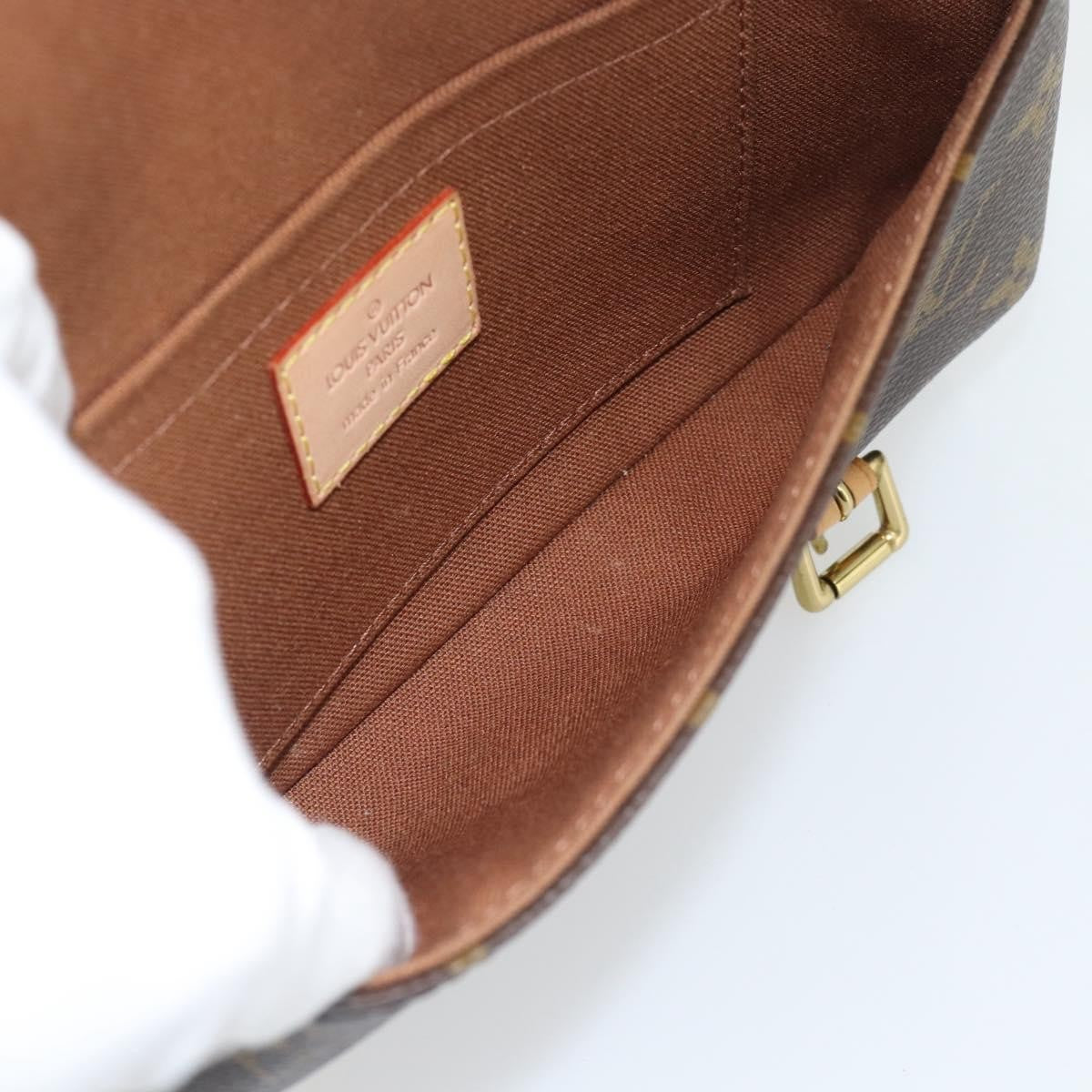 Louis Vuitton Marelle Waist Bag Monogram Canvas Brown Canvas Clutche & Pouche Bag (Authentic Pre-Loved)