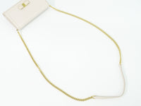 Salvatore Ferragamo Vara Bow Chain Flap Bag Leather Beige Leather Shoulder Bag Bag (Authentic Pre-Loved)