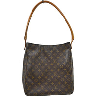 Louis Vuitton Louis Vuitton Monogram Looping Handbag Monogram Canvas Brown Canvas Shoulder Bag Bag (Pre-Loved)