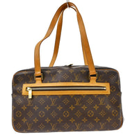 Louis Vuitton Louis Vuitton Cite Handbag Monogram Canvas Brown Canvas Shoulder Bag Bag (Authentic Pre-Loved)