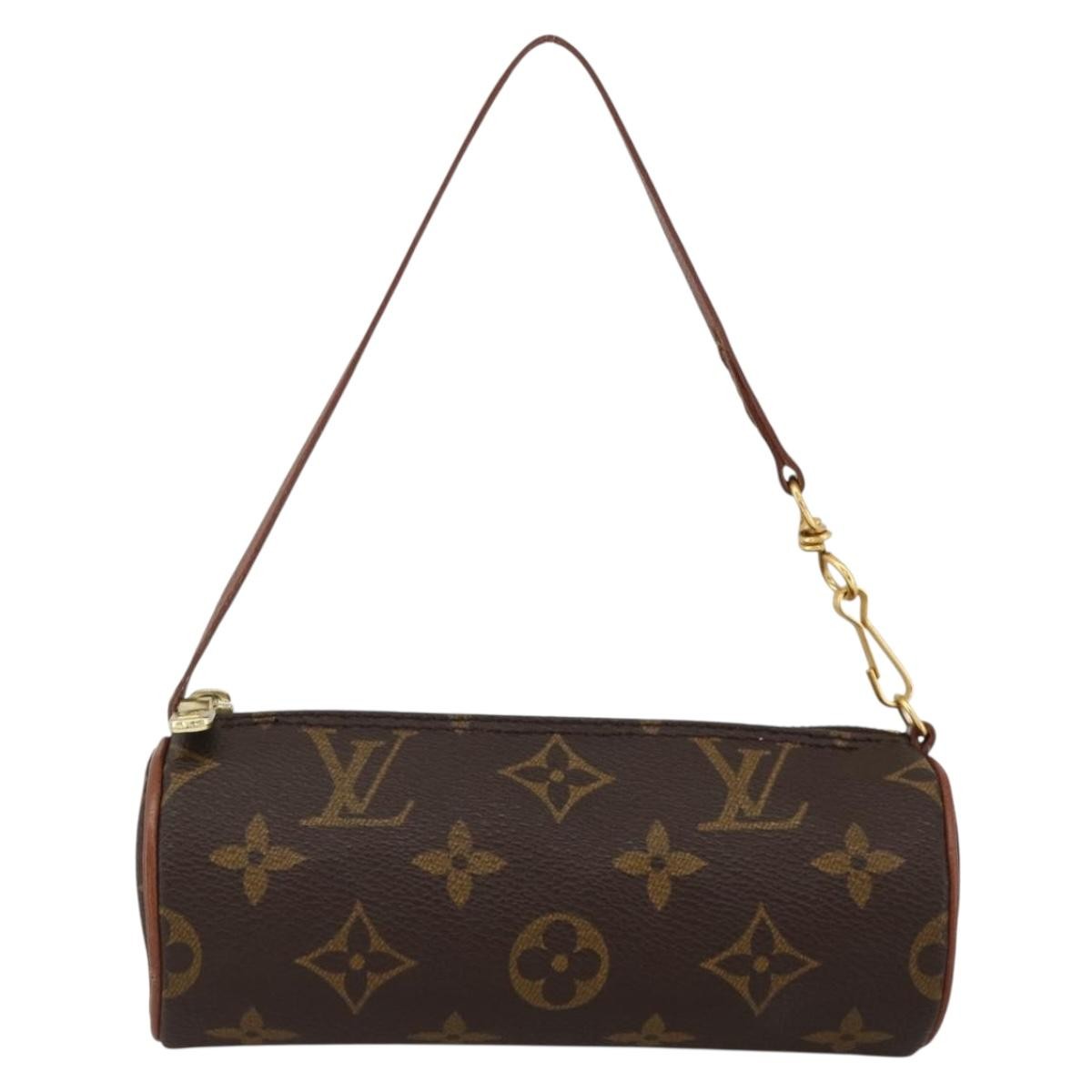 Louis Vuitton Papillon Pochette Monogram Canvas Brown Canvas Clutche & Pouche Bag (Authentic Pre-Loved)