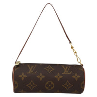Louis Vuitton Papillon Pochette Monogram Canvas Brown Canvas Clutche & Pouche Bag (Authentic Pre-Loved)