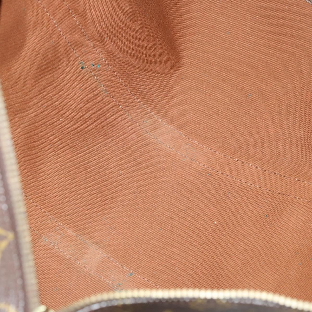Louis Vuitton Keepall Bag Monogram Canvas Brown Canvas Travel Bag Bag (Authentic Pre-Loved)