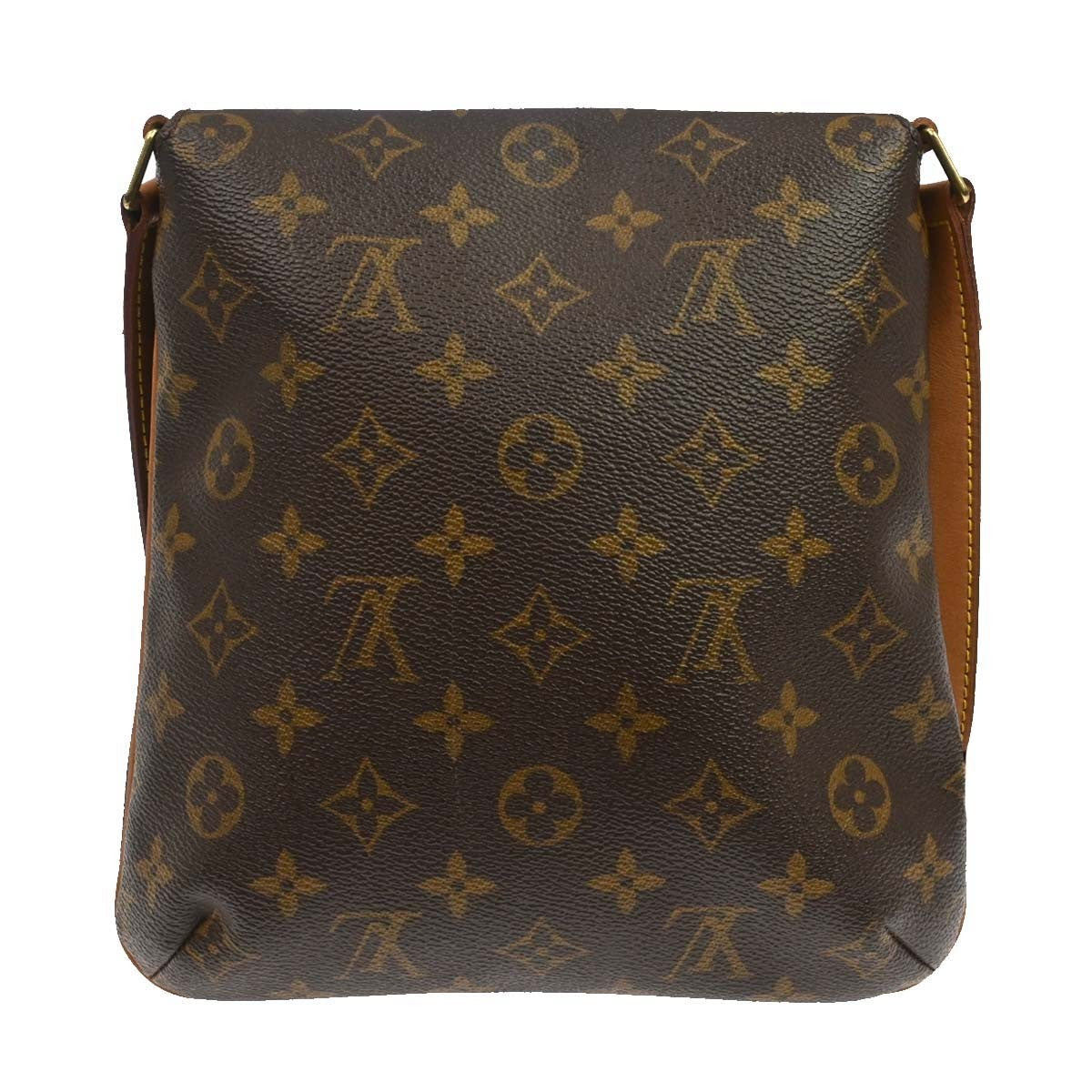 Louis Vuitton Musette Salsa Handbag Monogram Canvas Brown Canvas Shoulder Bag Bag (Authentic Pre-Loved)
