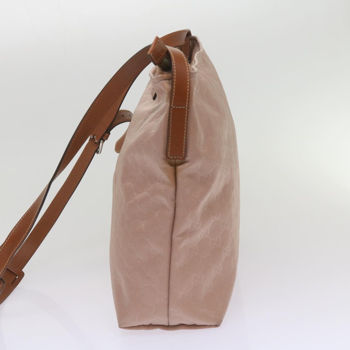 Gucci Gg Canvas Bag Canvas Pink Canvas Shoulder Bag Bag (Pre-Loved)