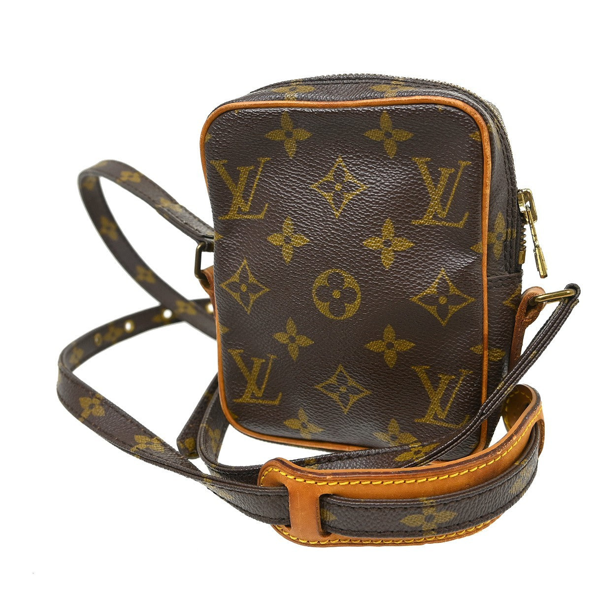 Louis Vuitton Louis Vuitton Danube Handbag Monogram Canvas Brown Canvas Shoulder Bag Bag (Authentic Pre-Loved)
