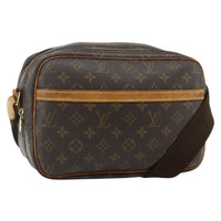 Louis Vuitton Reporter Bag Monogram Canvas Brown Canvas Shoulder Bag Bag (Authentic Pre-Loved)