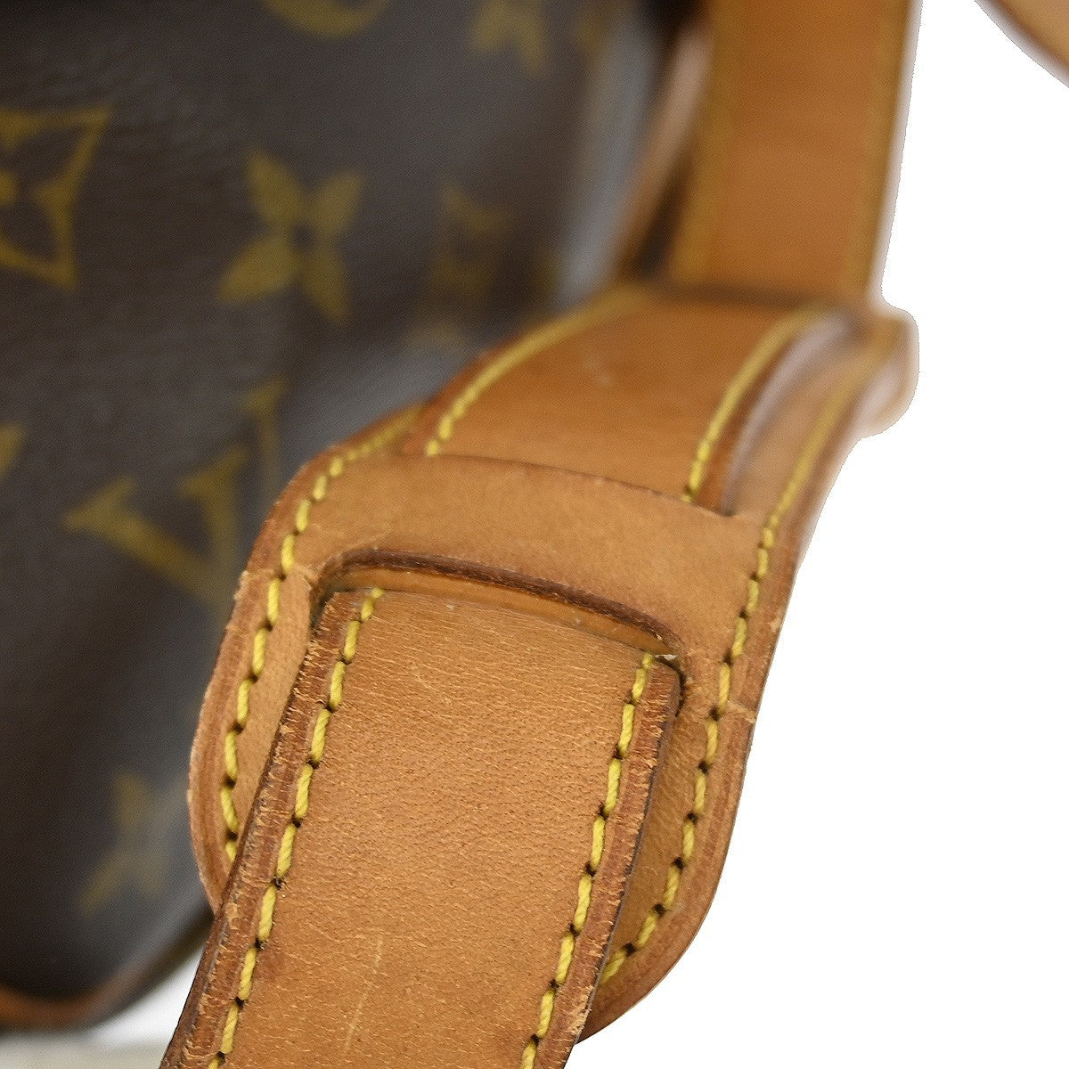 Louis Vuitton Louis Vuitton Saumur Handbag Monogram Canvas Brown Canvas Shoulder Bag Bag (Authentic Pre-Loved)