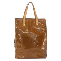 Louis Vuitton Reade Handbag Monogram Vernis Brown Patent_Leather Handbag (Authentic Pre-Loved)