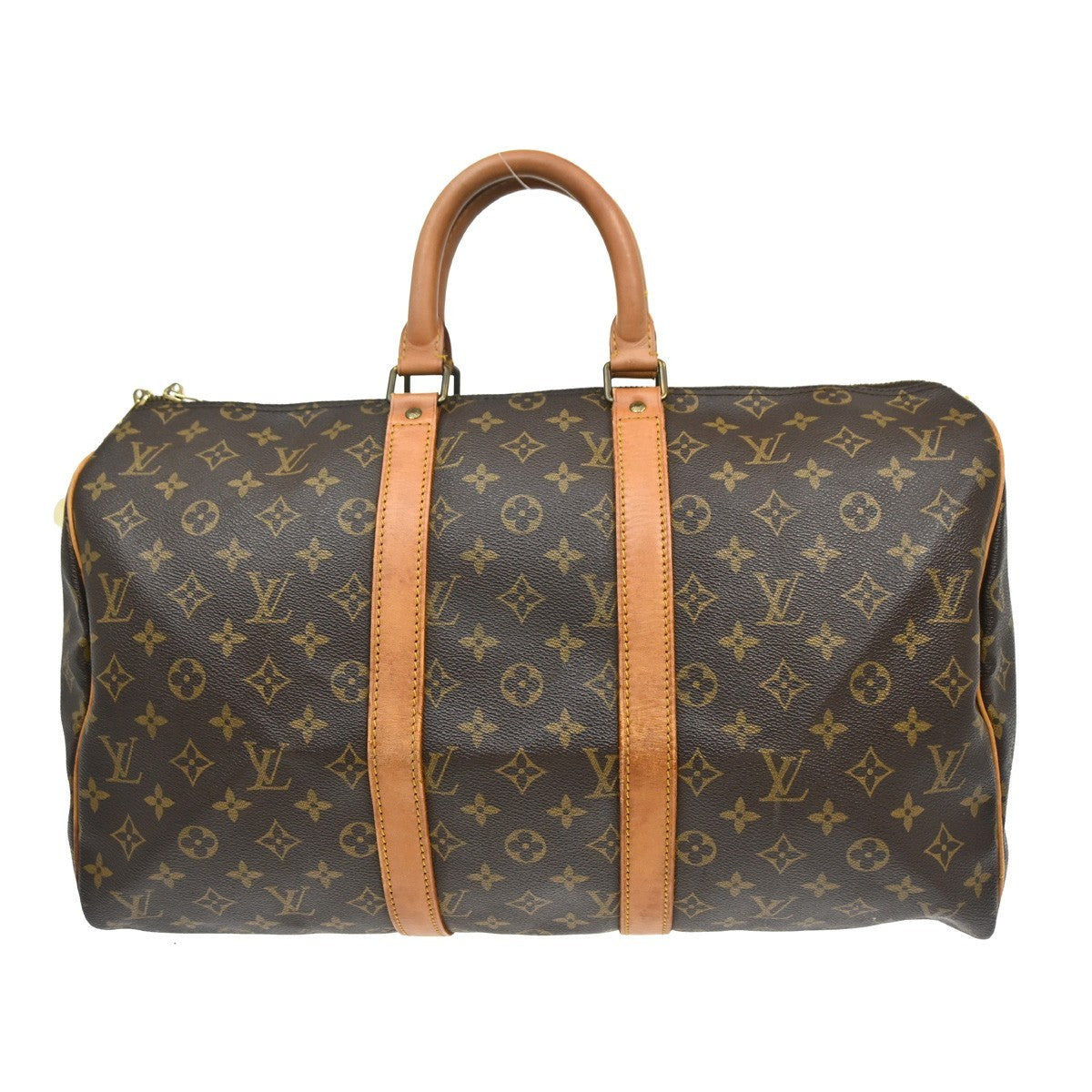 Louis Vuitton Louis Vuitton Keepall Bag Monogram Canvas Brown Canvas Travel Bag Bag (Authentic Pre-Loved)