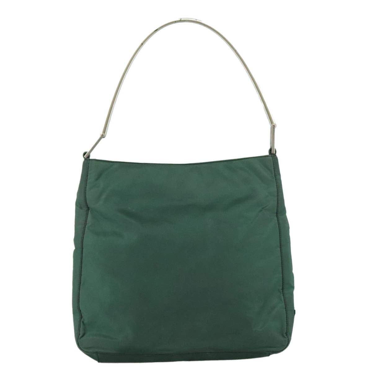 Prada Vintage Shoulder Bag Tessuto Green Nylon Shoulder Bag Bag (Authentic Pre-Loved)