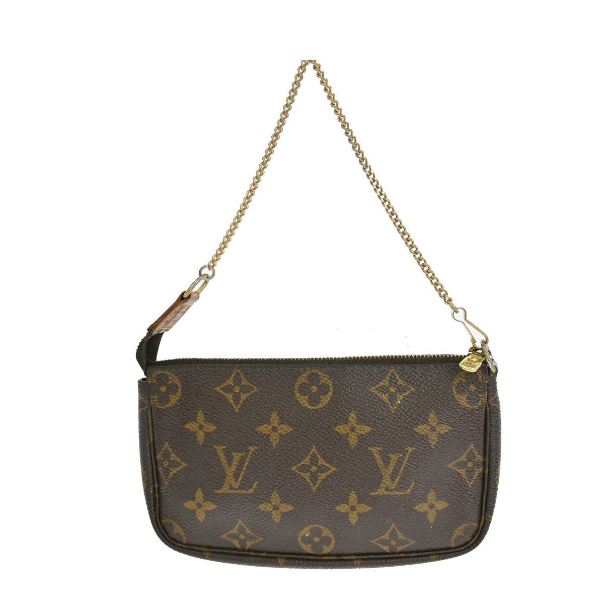 Louis Vuitton Pochette Accessoires Monogram Canvas Brown Canvas Clutche & Pouche Bag (Authentic Pre-Loved)