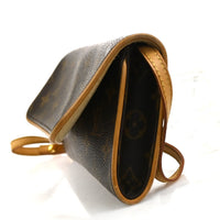 Louis Vuitton Twin Handbag Monogram Canvas Brown Canvas Clutche & Pouche Bag (Authentic Pre-Loved)