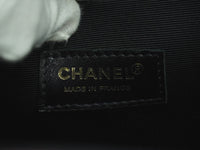 Chanel Vintage Portrait Tote Printed Leather And Quilted Patent Black Patent_Leather Tote Bag Bag (Pre-Loved)