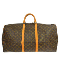 Louis Vuitton Louis Vuitton Keepall Bag Monogram Canvas Brown Canvas Travel Bag Bag (Pre-Loved)