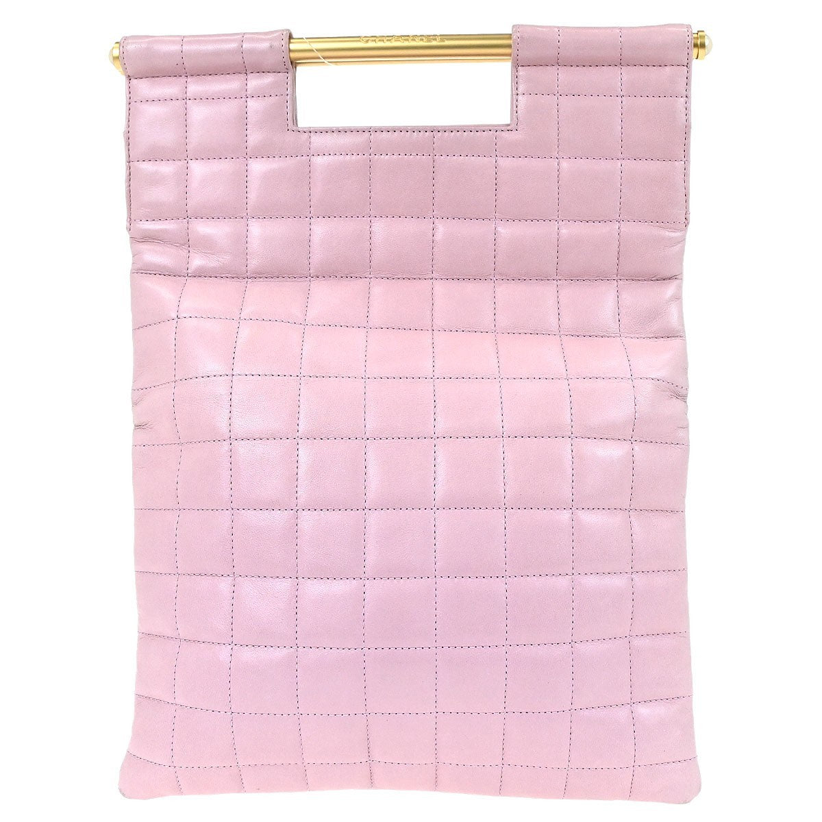 Chanel Chanel Coco Mark Leather Tote Bag Leather Pink Leather Handbag (Authentic Pre-Loved)