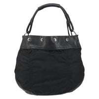 Prada Vintage Shoulder Bag Tessuto Black Nylon Shoulder Bag Bag (Authentic Pre-Loved)