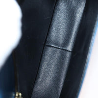 Louis Vuitton Saint Cloud Handbag Epi Leather Blue Leather Shoulder Bag Bag (Authentic Pre-Loved)