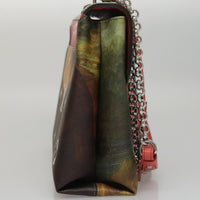 Louis Vuitton Louis Vuitton Chain Shoulder Bag Limited Edition Jeff Koons Da Vinci Print Canvas Multicolour Canvas Shoulder Bag Bag (Pre-Loved)
