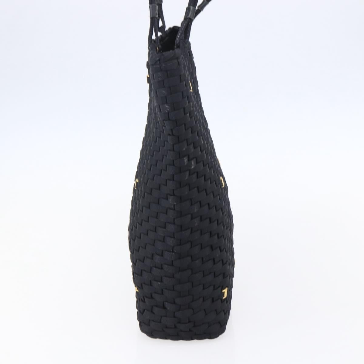 Salvatore Ferragamo Vala Shoulder Bag Nylon Black Nylon Shoulder Bag Bag (Authentic Pre-Loved)