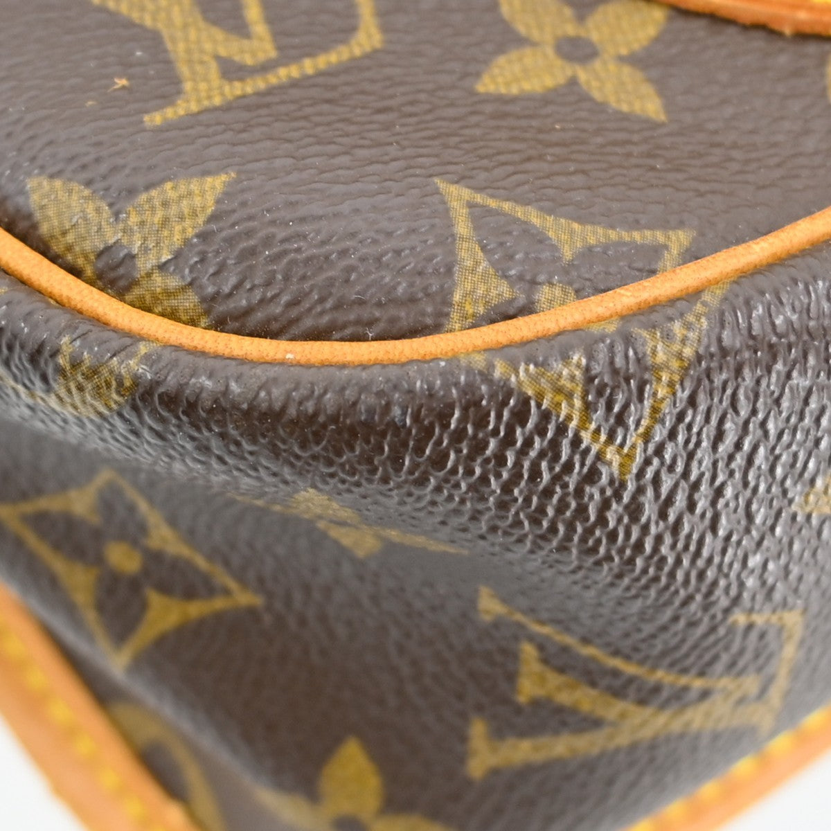 Louis Vuitton Louis Vuitton Sac Gibeciere Messenger Bag Monogram Canvas Brown Canvas Shoulder Bag Bag (Pre-Loved)