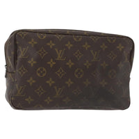 Louis Vuitton Trousse Toilette Monogram Canvas Brown Canvas Clutche & Pouche Bag (Authentic Pre-Loved)