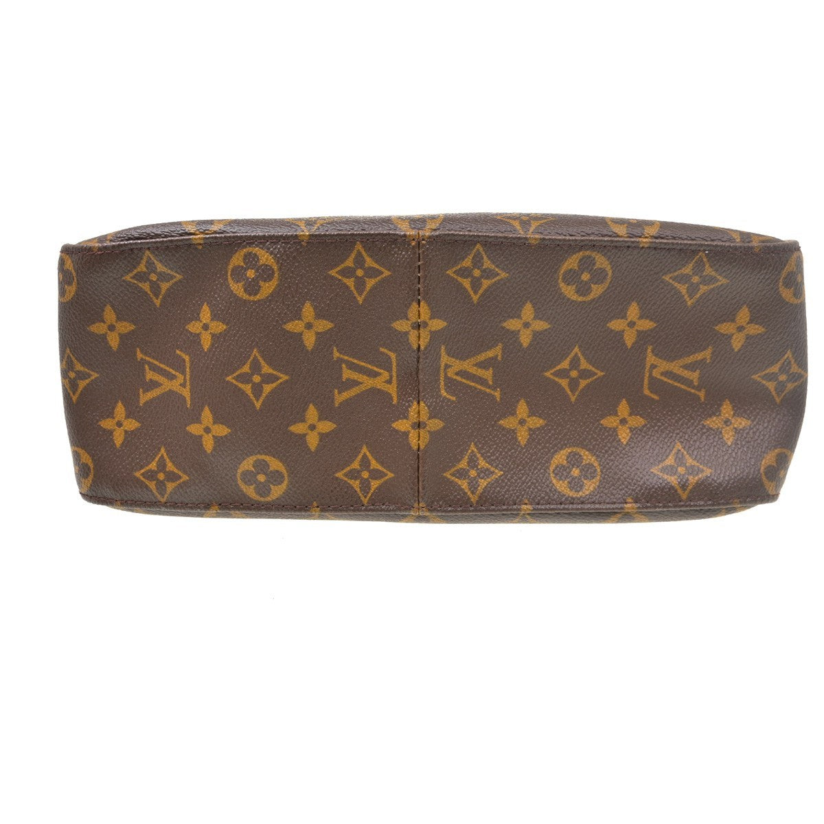 Louis Vuitton Monogram Looping Handbag Monogram Canvas Brown Canvas Shoulder Bag Bag (Pre-Loved)