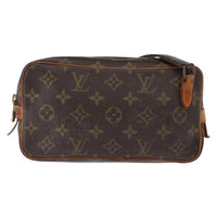 Louis Vuitton Pochette Marly Bandouliere Bag Monogram Canvas Brown Canvas Shoulder Bag Bag (Authentic Pre-Loved)