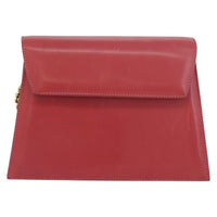 Salvatore Ferragamo Vintage Chain Shoulder Bag Leather Pink Leather Shoulder Bag Bag (Authentic Pre-Loved)