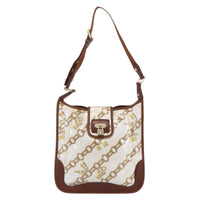Louis Vuitton Louis Vuitton Charms Musette Handbag Pvc Over Printed Silk White Plastic Shoulder Bag Bag (Pre-Loved)