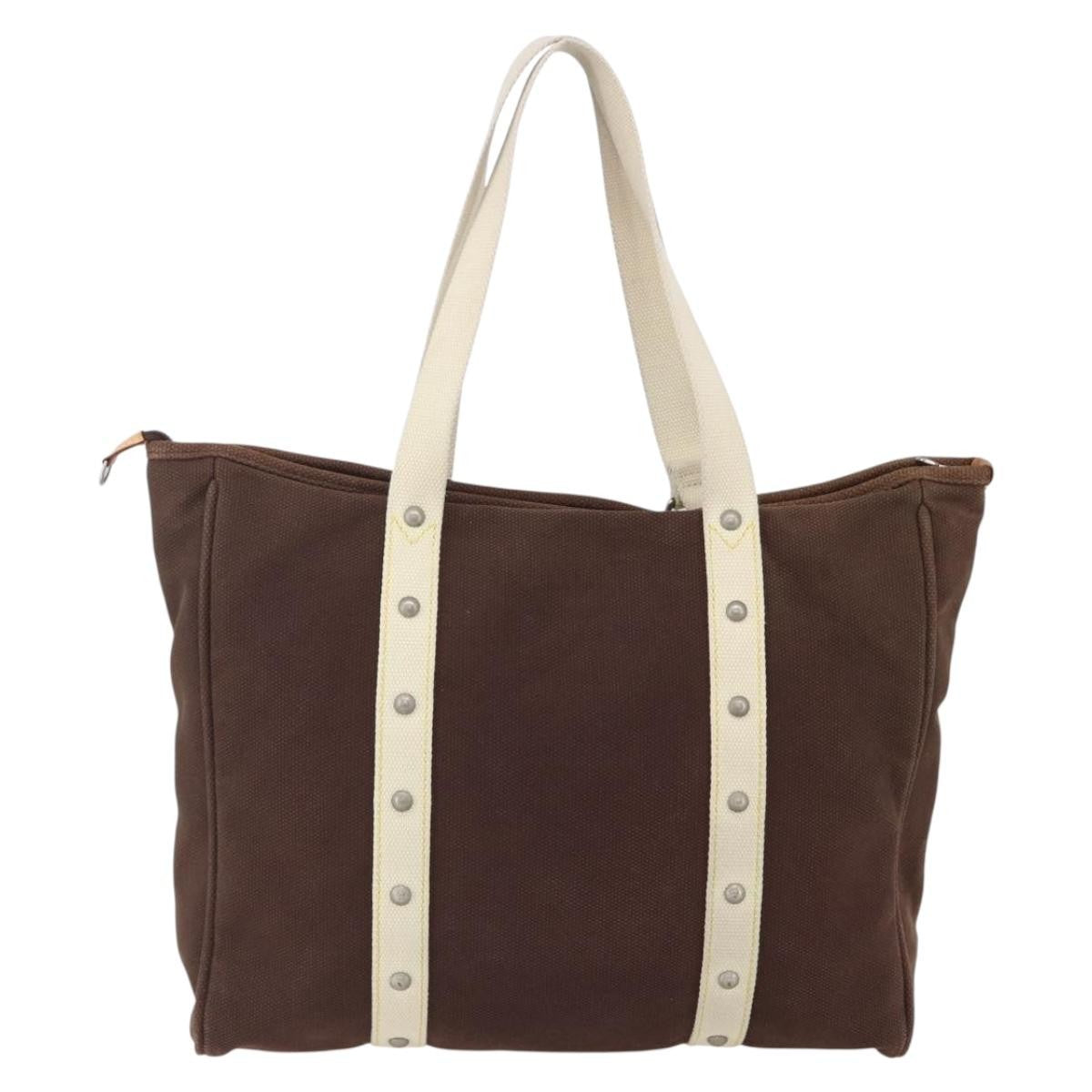 Louis Vuitton Antigua Tote Canvas Brown Canvas Tote Bag Bag (Authentic Pre-Loved)